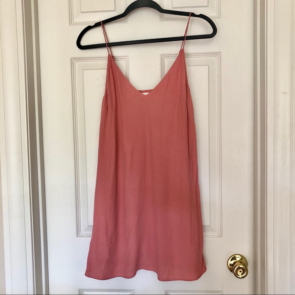 Wilfred Free Coral Slip Dress (XS)